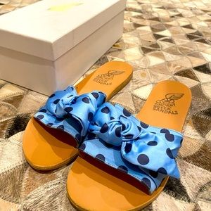 Ancient Greek Taygette Bow Sandals